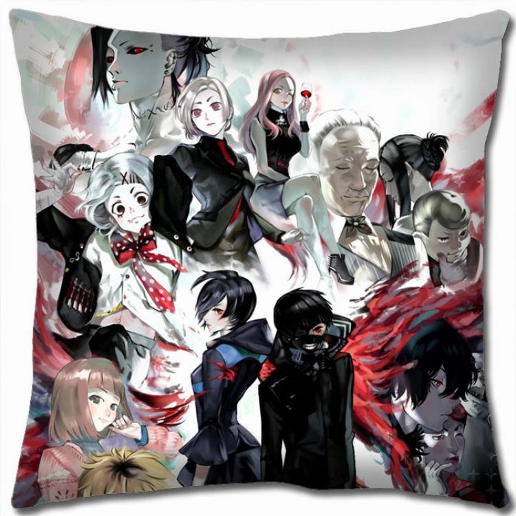 Tokyo Ghoul Double-sided full color Pill65ow Cushion 45X45CM D1- NO FILLING