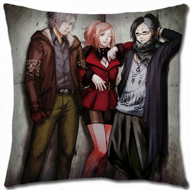 Tokyo Ghoul Double-sided full color Pillow Cushion 45X45CM D1-77 NO FILLING