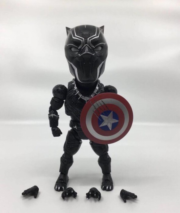 Black Panther Captain America Boxed Figure Decoration 18CM a box of 36