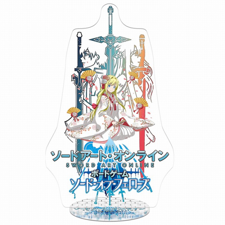 Sword Art Online Acrylic Standing Plates 21CM Style F