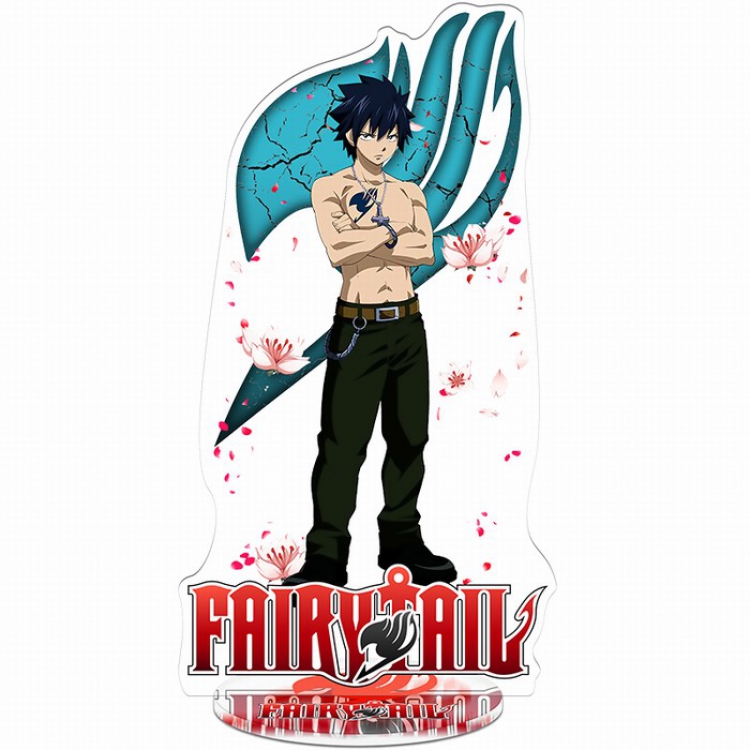Fairy tail Acrylic Standing Plates 21CM Style J