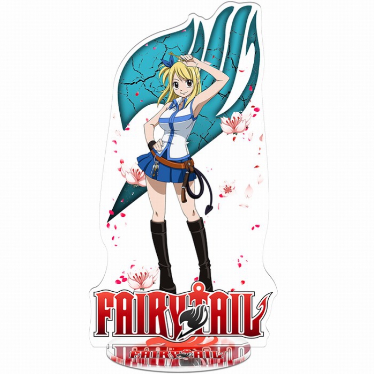 Fairy tail Acrylic Standing Plates 21CM Style A