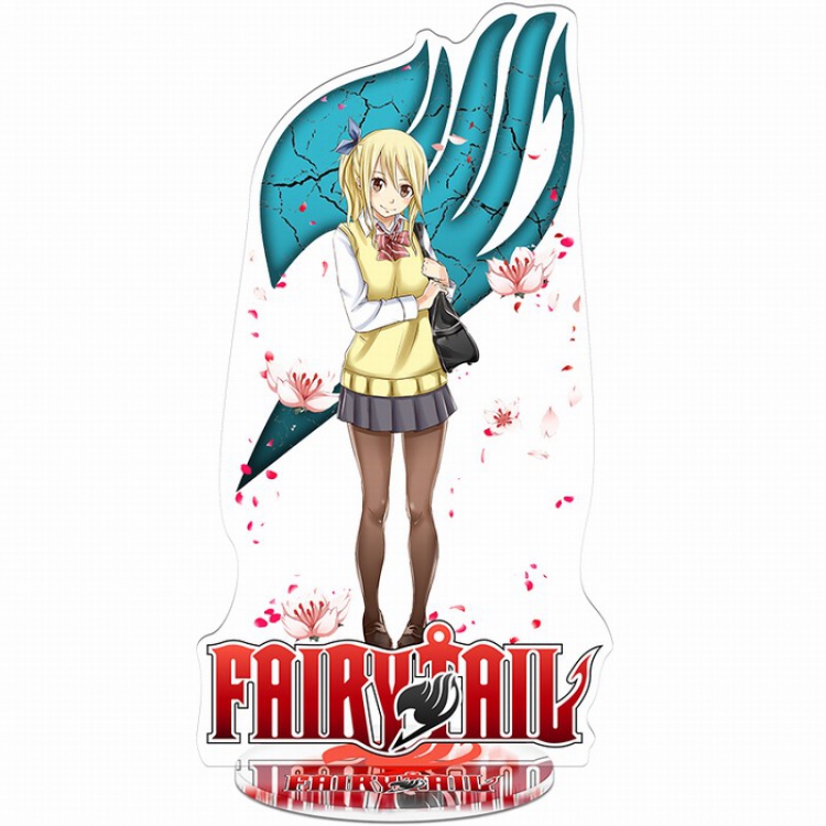 Fairy tail Acrylic Standing Plates 21CM Style C
