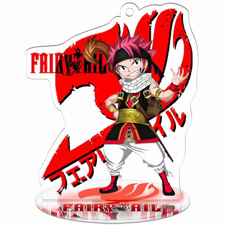 Fairy tail Q version Small Standing Plates Acrylic keychain pendant 9-10CM Style C