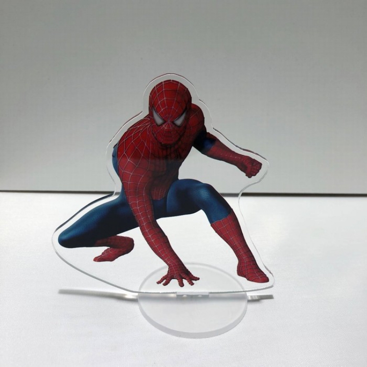 The avengers allianc Spiderman Acrylic Standing Plates 12CM Style F