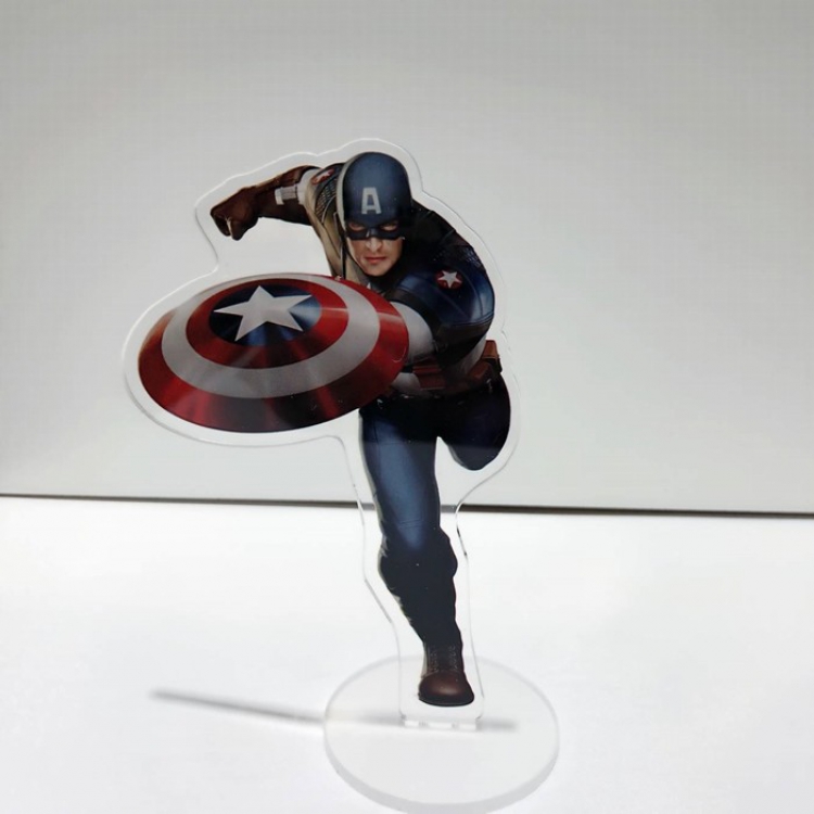 Captain America Acrylic Standing Plates 12CM
