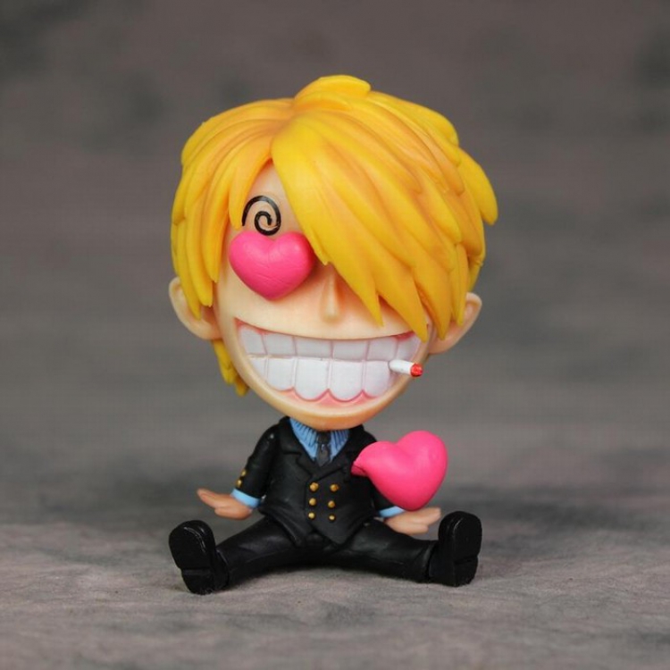 One Piece Sanji Boxed Figure Decoration 9CM  0.13KG a box of 150