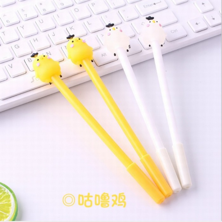 Cute cartoon black gel pen 0.5MM price for 50 pcs Style S