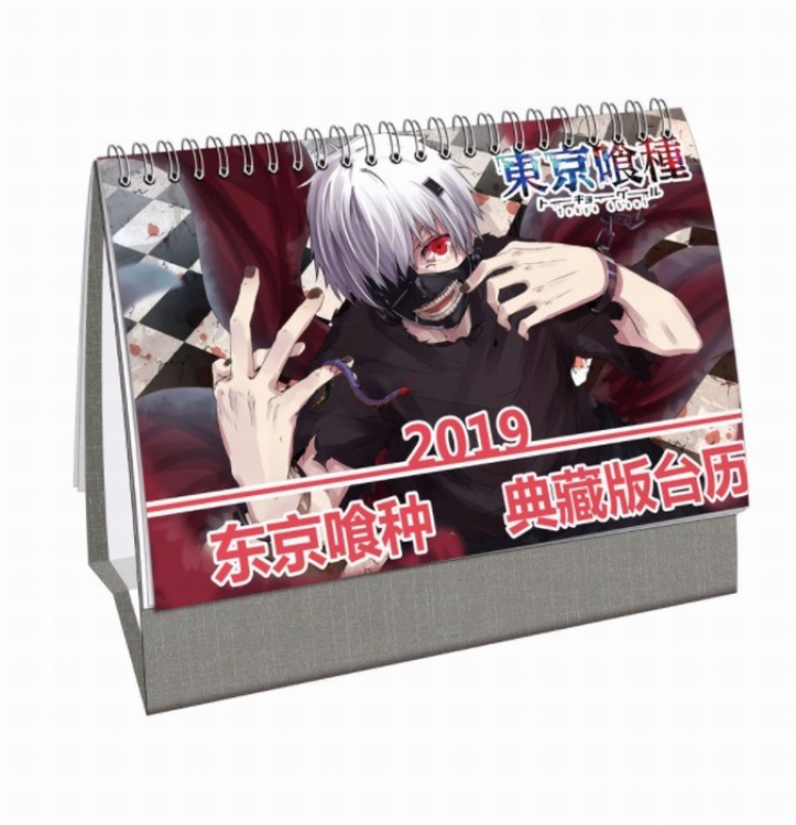 Tokyo Ghoul Anime around 2019 Collector's Edition desk calendar calendar 21X14CM 13 sheets (26 pages)