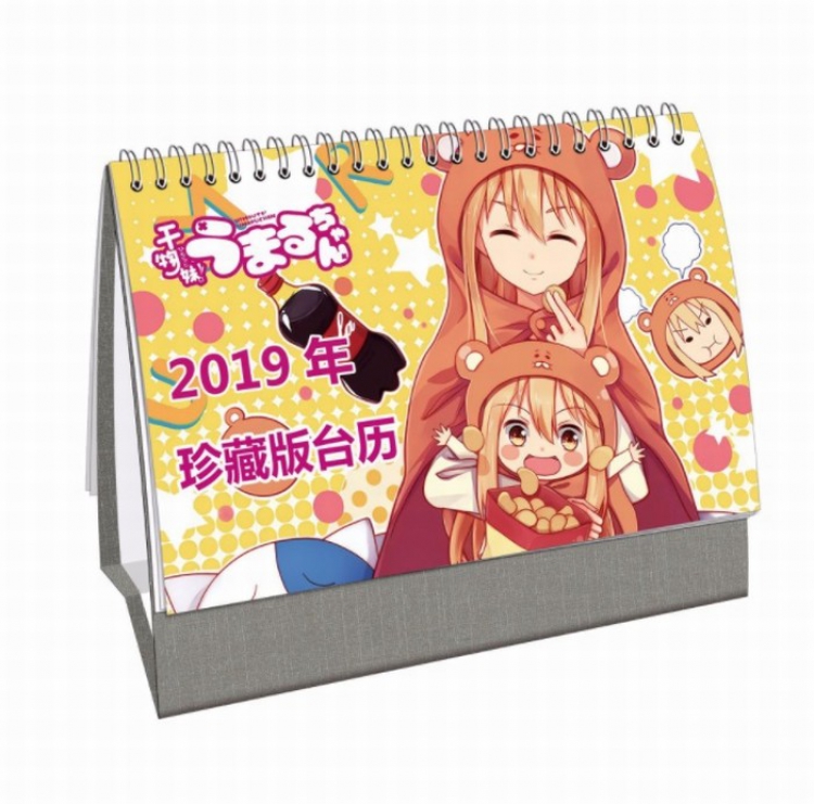 Himouto! Umaru-chan Anime around 2019 Collector's Edition desk calendar calendar 21X14CM 13 sheets (26 pages)