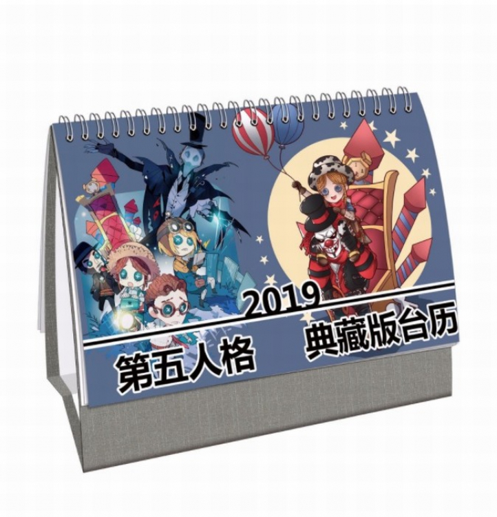 Identity V Anime around 2019 Collector's Edition desk calendar calendar 21X14CM 13 sheets (26 pages)