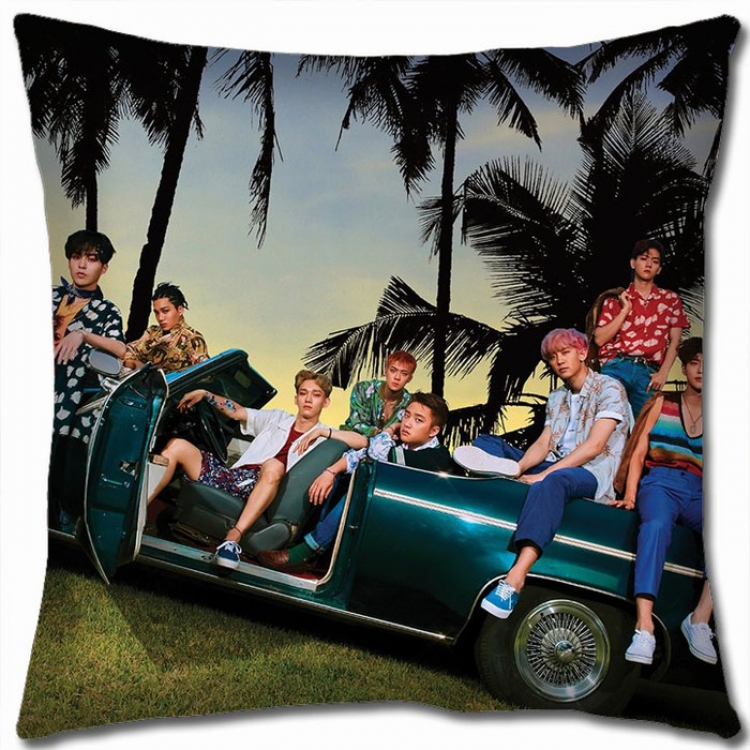 EXO Double-sided full color Pillow Cushion 45X45CM EXO-16 NO FILLING