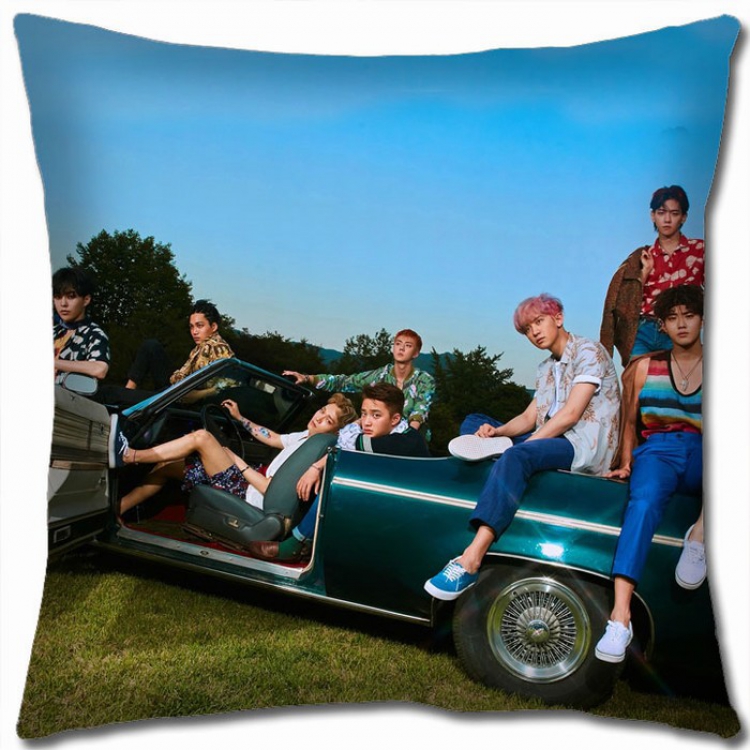 EXO Double-sided full color Pillow Cushion 45X45CM EXO-14 NO FILLING