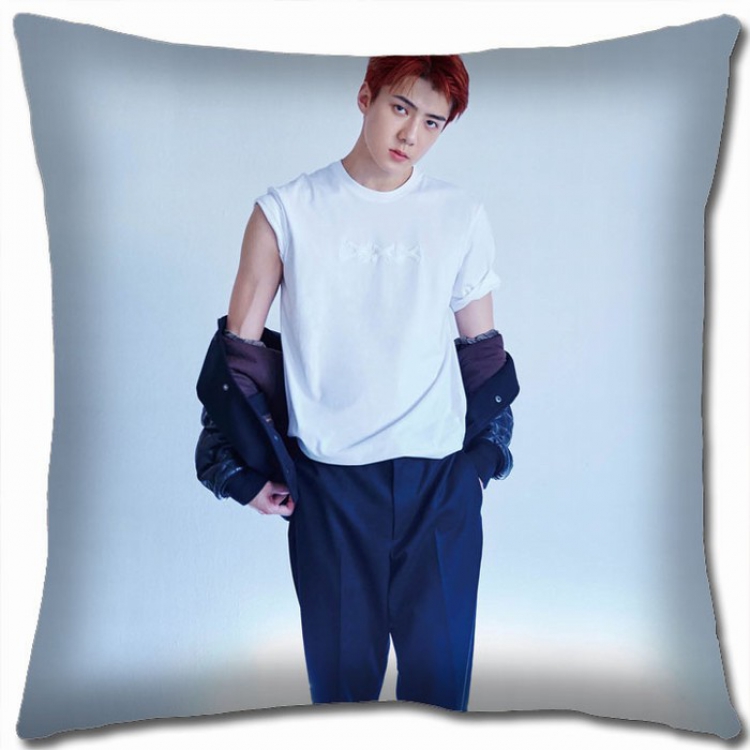 EXO Double-sided full color Pillow Cushion 45X45CM EXO-66 NO FILLING
