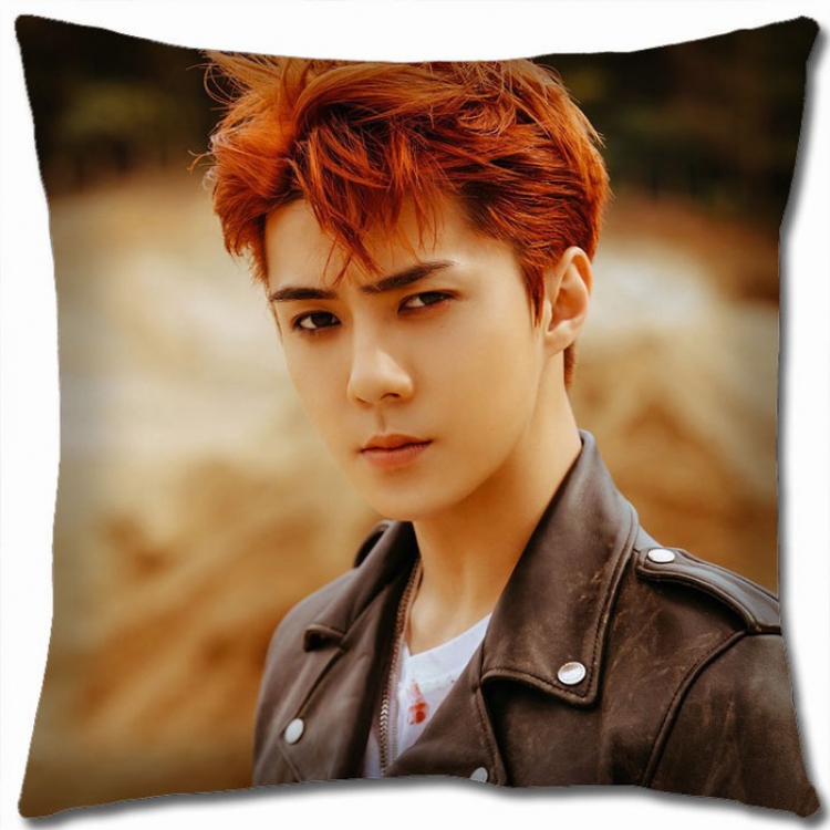 EXO Double-sided full color Pillow Cushion 45X45CM EXO-69 NO FILLING