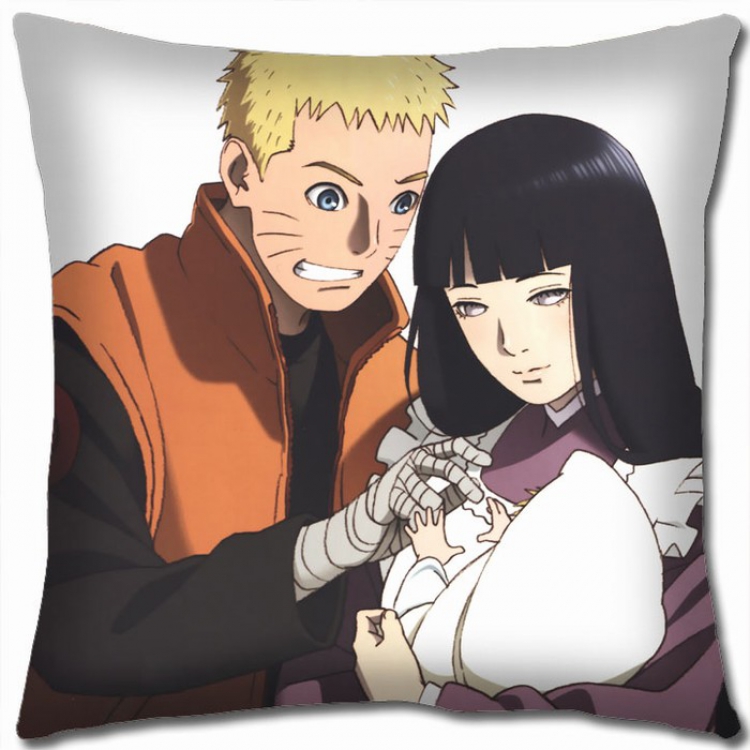 Naruto Double-sided full color Pillow Cushion 45X45CM H7-119 NO FILLING
