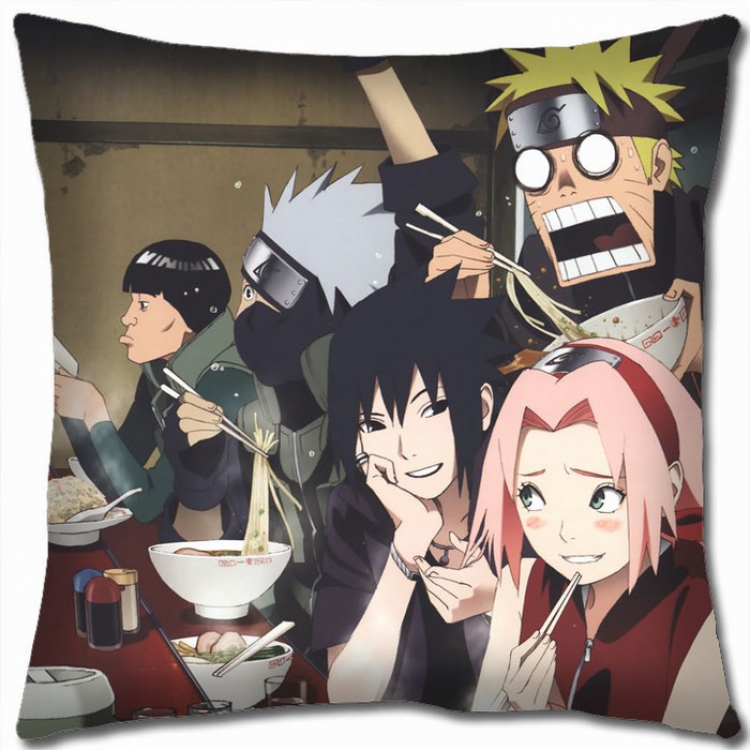 Naruto Double-sided full color Pillow Cushion 45X45CM H7-122 NO FILLING