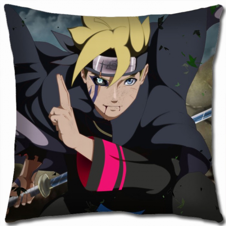 Naruto Double-sided full color Pillow Cushion 45X45CM H7-12 NO FILLING