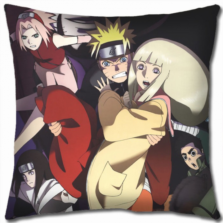 Naruto Double-sided full color Pillow Cushion 45X45CM H7-143 NO FILLING