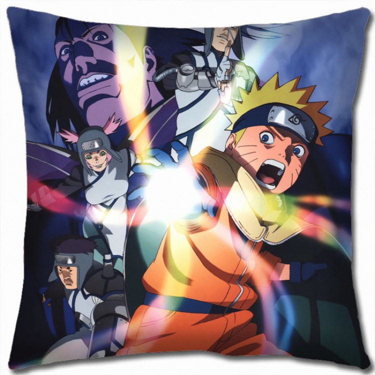 Naruto Double-sided full color Pillow Cushion 45X45CM H7-152 NO FILLING