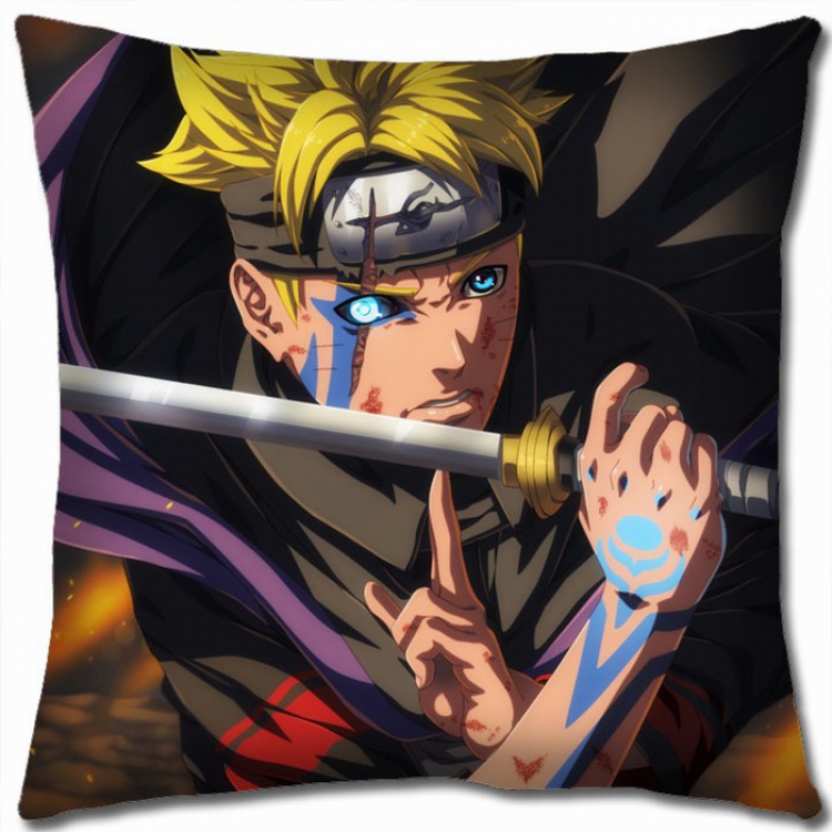 Naruto Double-sided full color Pillow Cushion 45X45CM H7-15 NO FILLING