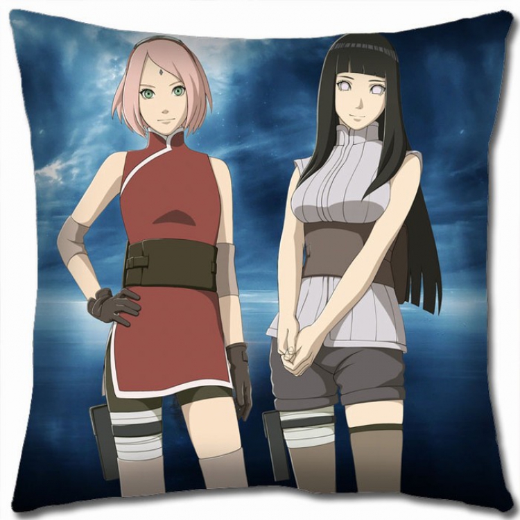 Naruto Double-sided full color Pillow Cushion 45X45CM H7-157 NO FILLING