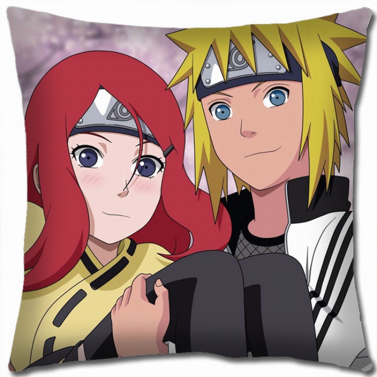 Naruto Double-sided full color Pillow Cushion 45X45CM H7-17 NO FILLING