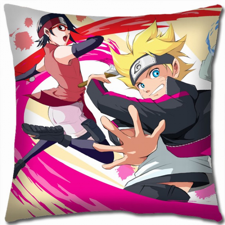 Naruto Double-sided full color Pillow Cushion 45X45CM H7-170 NO FILLING