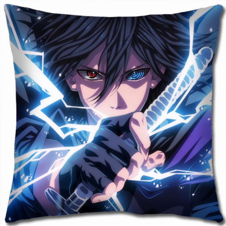 Naruto Double-sided full color Pillow Cushion 45X45CM H7-18 NO FILLING