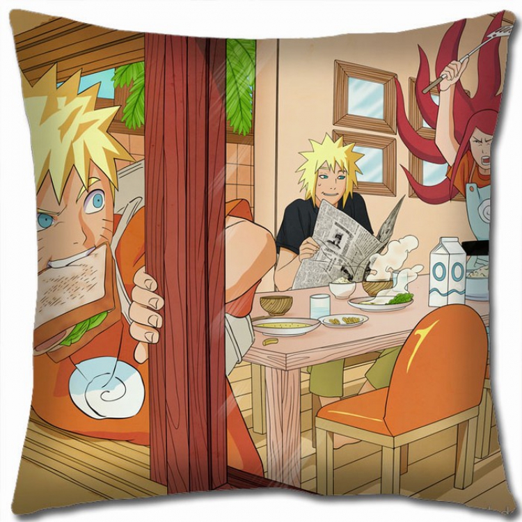 Naruto Double-sided full color Pillow Cushion 45X45CM H7-178 NO FILLING