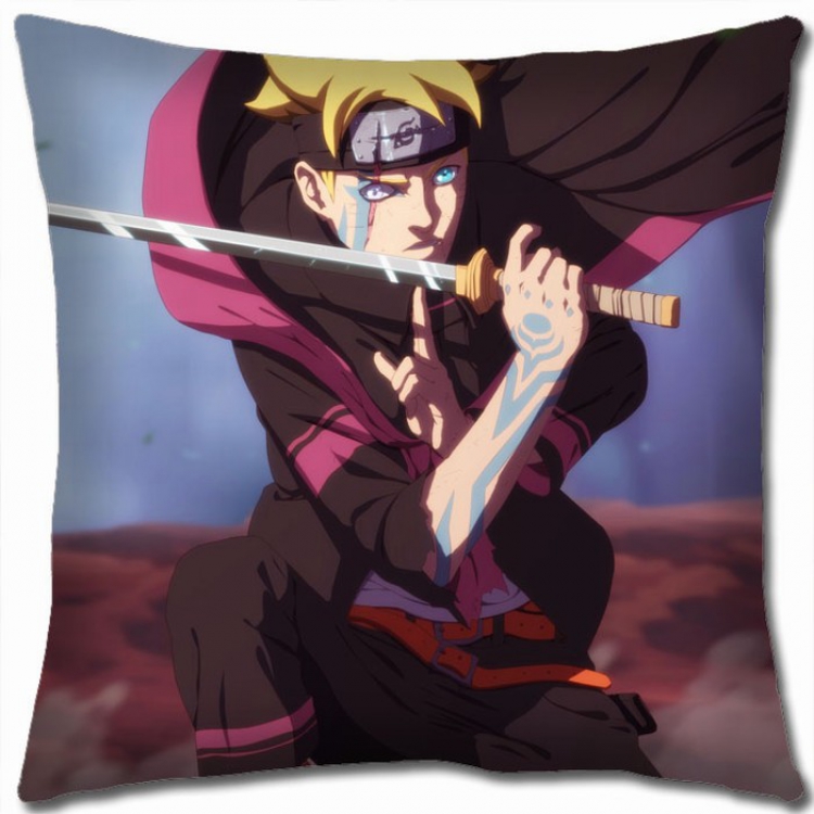 Naruto Double-sided full color Pillow Cushion 45X45CM H7-184 NO FILLING