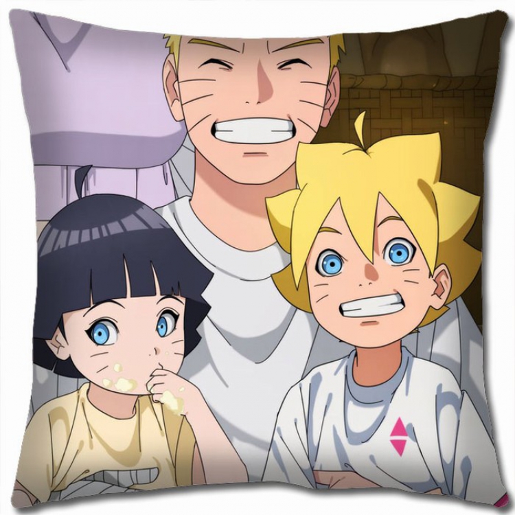 Naruto Double-sided full color Pillow Cushion 45X45CM H7-22 NO FILLING