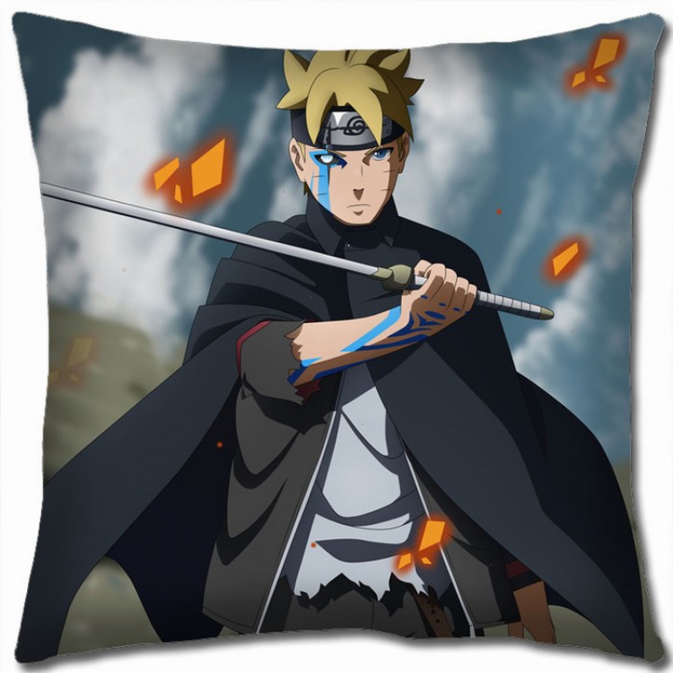 Naruto Double-sided full color Pillow Cushion 45X45CM H7-21 NO FILLING