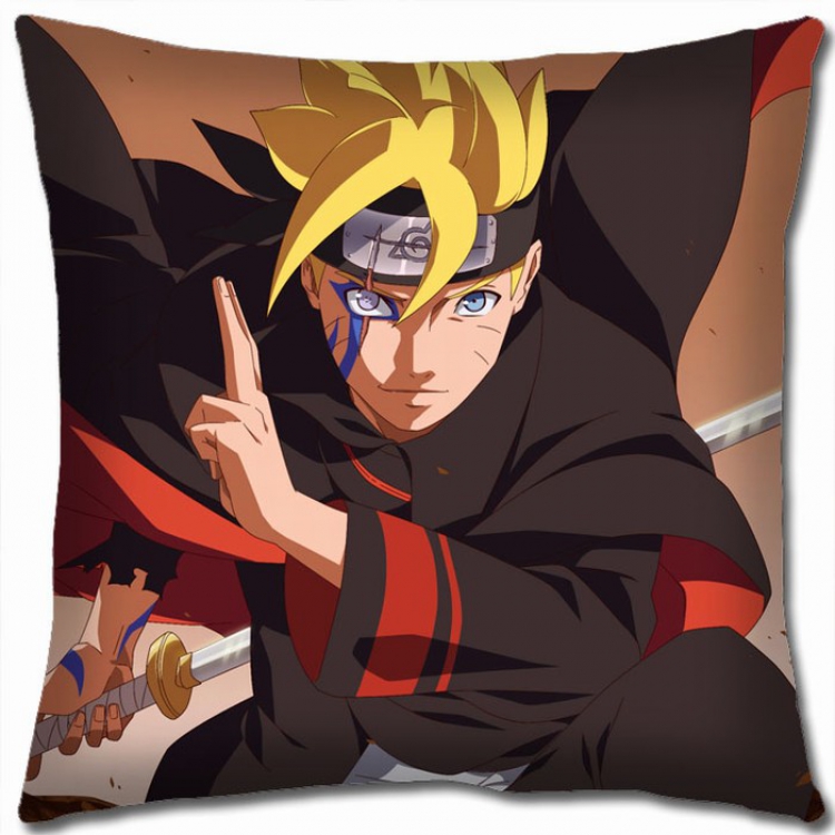 Naruto Double-sided full color Pillow Cushion 45X45CM H7-185 NO FILLING