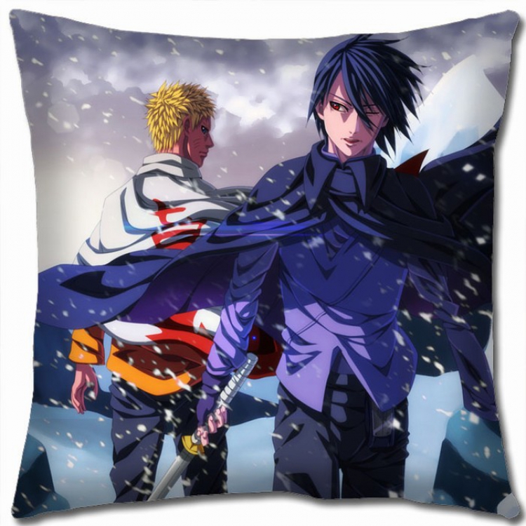 Naruto Double-sided full color Pillow Cushion 45X45CM H7-24 NO FILLING