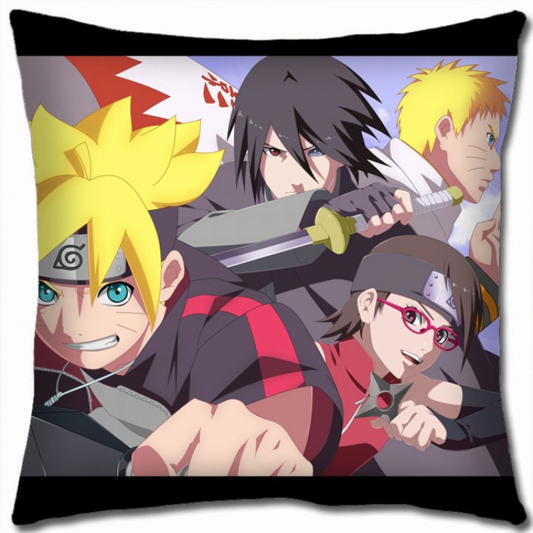 Naruto Double-sided full color Pillow Cushion 45X45CM H7-30 NO FILLING