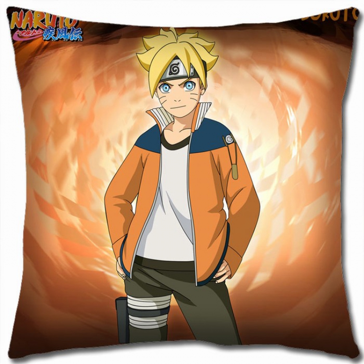 Naruto Double-sided full color Pillow Cushion 45X45CM H7-37 NO FILLING