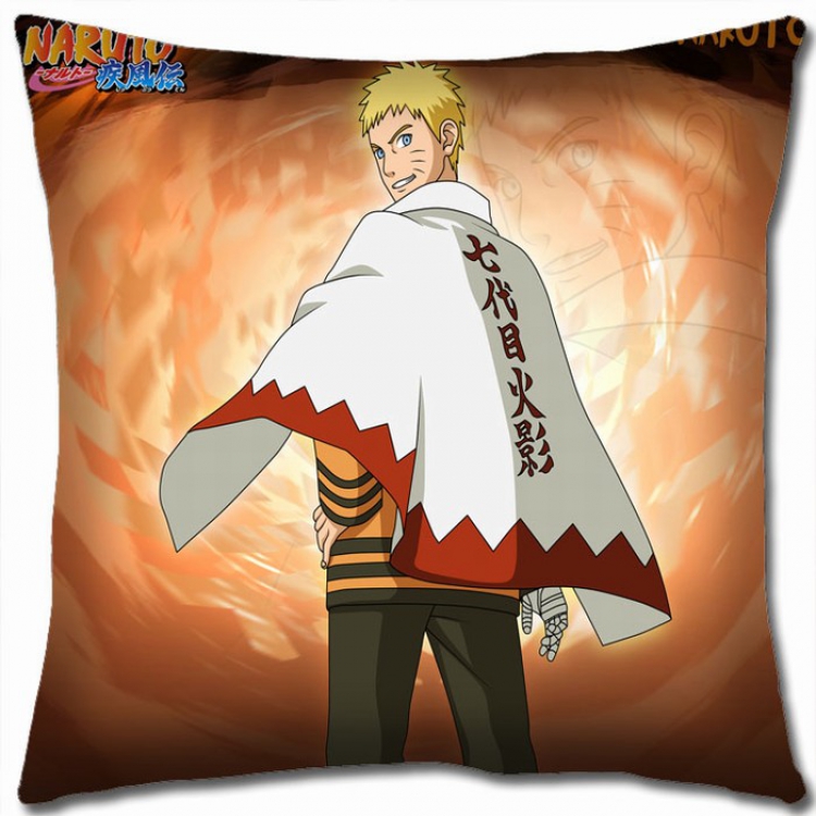 Naruto Double-sided full color Pillow Cushion 45X45CM H7-43 NO FILLING