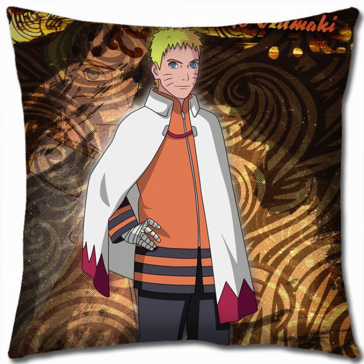 Naruto Double-sided full color Pillow Cushion 45X45CM H7-49 NO FILLING