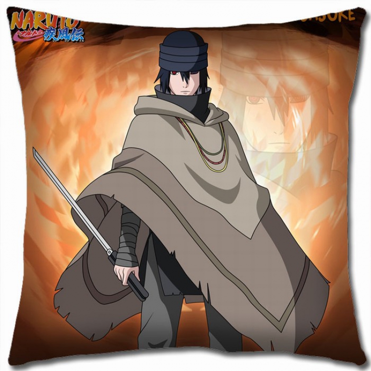 Naruto Double-sided full color Pillow Cushion 45X45CM H7-52 NO FILLING