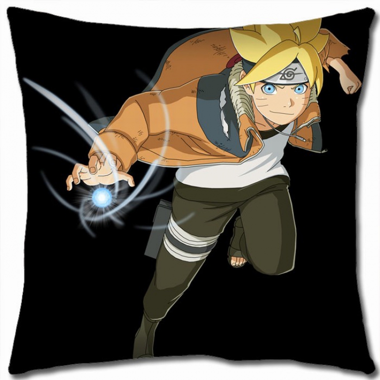 Naruto Double-sided full color Pillow Cushion 45X45CM H7-63 NO FILLING
