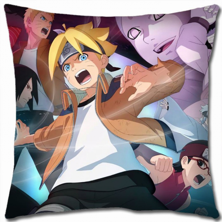 Naruto Double-sided full color Pillow Cushion 45X45CM H7-7 NO FILLING