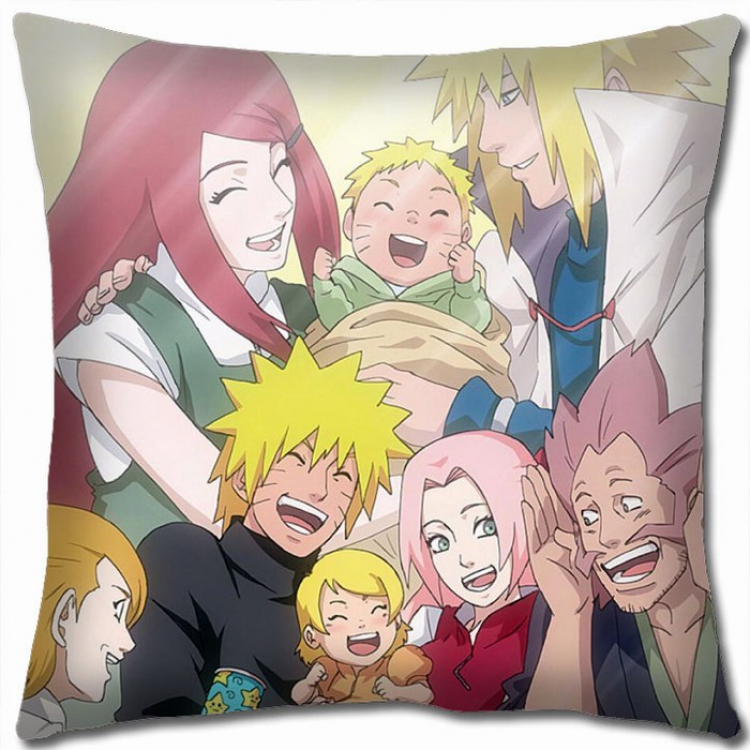 Naruto Double-sided full color Pillow Cushion 45X45CM H7-70 NO FILLING