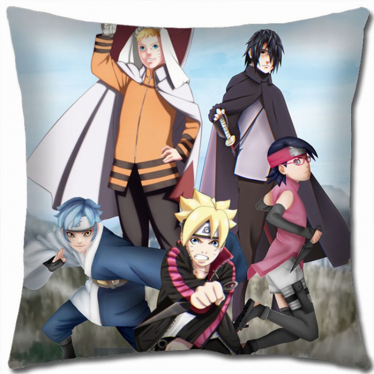 Naruto Double-sided full color Pillow Cushion 45X45CM H7-71 NO FILLING