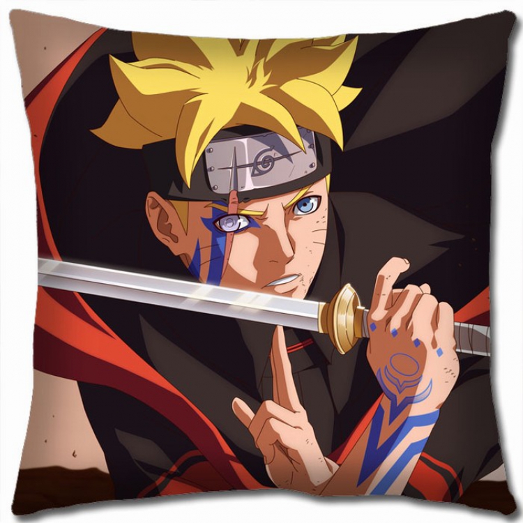 Naruto Double-sided full color Pillow Cushion 45X45CM H7-73 NO FILLING