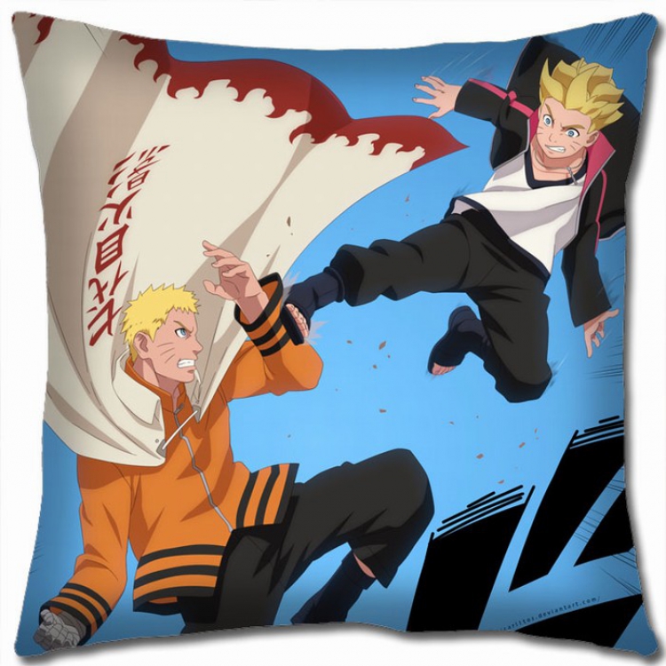 Naruto Double-sided full color Pillow Cushion 45X45CM H7-75 NO FILLING