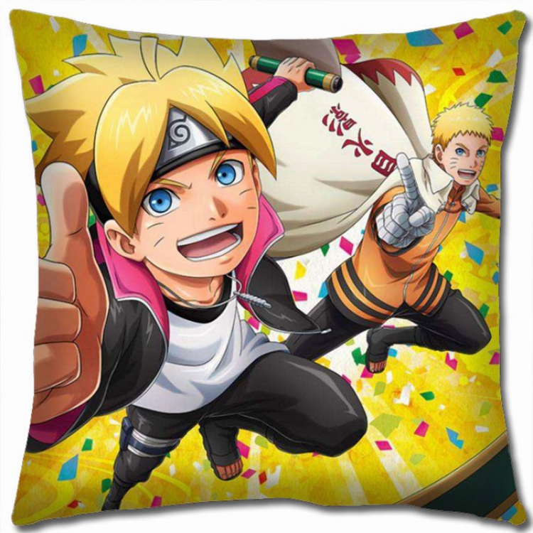 Naruto Double-sided full color Pillow Cushion 45X45CM H7-74 NO FILLING