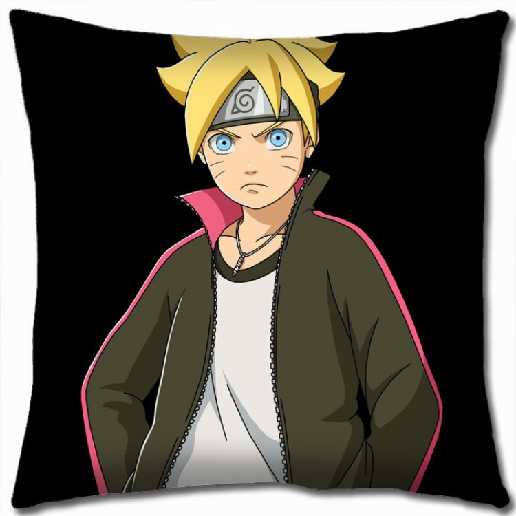 Naruto Double-sided full color Pillow Cushion 45X45CM H7-77 NO FILLING