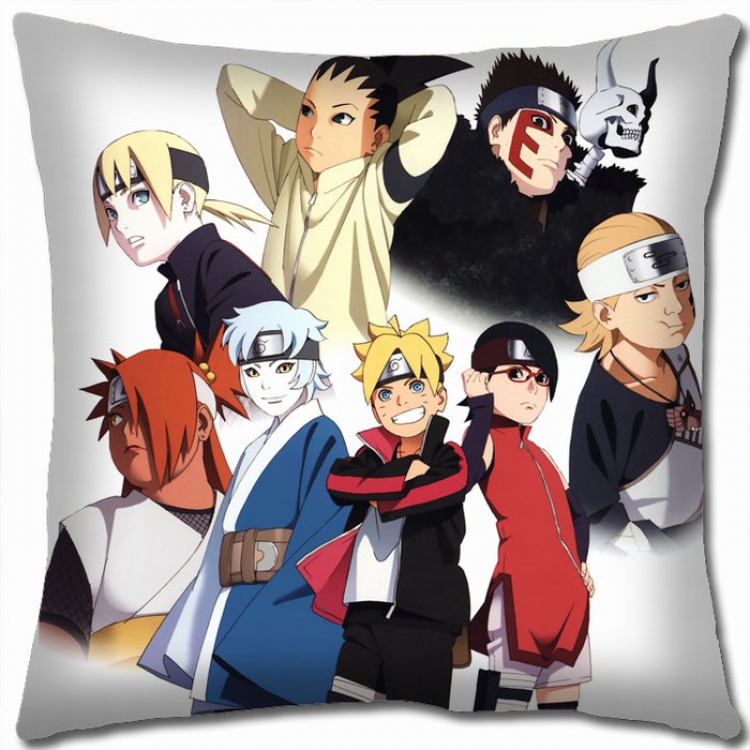 Naruto Double-sided full color Pillow Cushion 45X45CM H7-80 NO FILLING