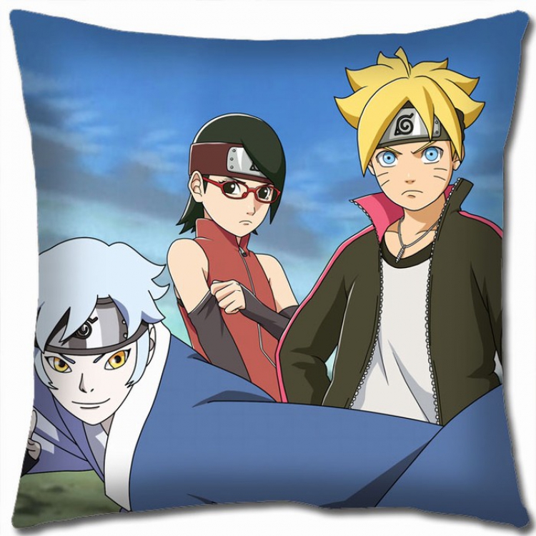 Naruto Double-sided full color Pillow Cushion 45X45CM H7-83 NO FILLING